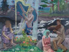 Yngve Bäck, Untitled, oil