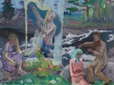 Yngve Bäck, Untitled, oil