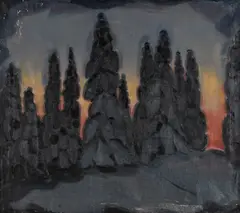 Einar Reuter, Untitled, oil