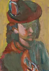 Untitled by Sam Vanni, oil, offered Feb 2026