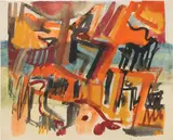 Eino Ruutsalo, Untitled, gouache