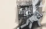 Yrjo Edelmann, Untitled, gouache