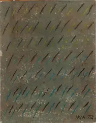 Untitled by Iria Leino, mixed media, sold Feb 2026