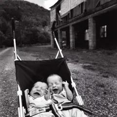 Mary Ellen Mark, Babies, Kentucky 1988, 1988, Vintage silver print on double-weight semi-matte paper