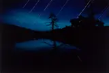 Takeuchi Toshinobu, Falling stars, Japan 2000, 2000, Cibachrome print on glossy paper c