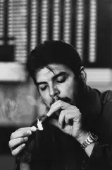 René Burri, Ernesto Che Guevara, Havana, January 1963, 1963, Gelatin silver print, printed later on double-weight semi-matte paper