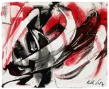 Karl Otto Götz, "Bilfehn II", Gouache auf Velin