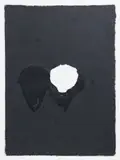 "Painting Version 86" (Painting Version 1-90) by Joseph Beuys, Ölfarbe und Butter auf Bütten, gerissenes Loch, sold Jun 2016