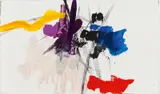 Jean Miotte, Ohne Titel, Acryl auf Leinwand
