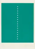 Lucio Fontana, Concetto spaziale, Farbserigrafie auf Velin