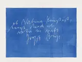 Jonas Beuys Joseph und Hafner, Schwelle, 1984, Hahnemühle (Wasserzeichen)