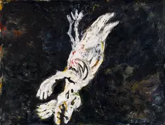 Franz Hitzler, Ohne Titel, Öl auf Leinwand