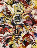 Franz Hitzler, Ohne Titel, Öl auf Leinwand