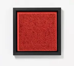 Tableau clous by Bernard Aubertin, Acryl und Nägel auf Holz, sold Jun 2016