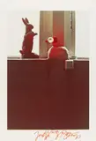 Auguren by Joseph Beuys, 1982, Farboffset auf leichtem Karton, sold Dec 2016