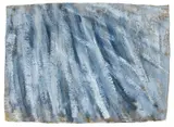 Ohne Titel by Raimund Girke, Öl auf dickem handgeschöpftem Bütten, sold Jun 2016
