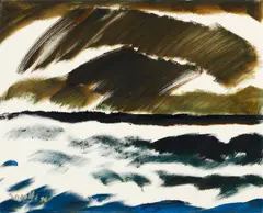 Atlantik I by Siegward Sprotte, Öl auf Leinwand, sold Jun 2016