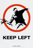 Banksy, Keep left
