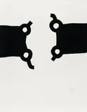 Eduardo Chillida, Olimpíada Seul, Serigrafie und Prägedruck auf BFK Rives