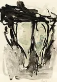 Georg Baselitz, Ohne Titel, 1983, Aquarell über Graphit auf Bütten