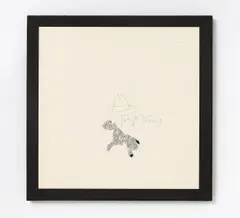 Ohne Titel by Joseph Beuys, Collage (Staniolpapier, Bleistift, Stempel) auf Karton, sold Jun 2016