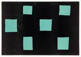 6 Rechtecke by Günther Förg, Farbholzschnitt auf festem Bütten, sold Jun 2016