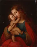 Lucas Cranach the Elder, Madonna and Child -, Oil on canvas