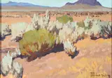 Maynard Dixon, Sage and Rabbit Brush -