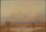 George Elbert Burr, A Colorado Mountain Landscape - Salida, Colorado -