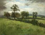Wilbur Aaron Reaser, Landscape England -, Oil on canvas