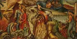 Marion Greenwood, Water and Soil -, Oil on wood panel
