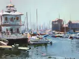 Douglas Badcock, Newport, Near the Cannery -