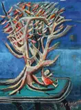 Nahum Tschacbasov, A Girl Beneath a Tree -