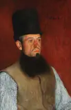 Otto Sohn-Rethel, Portrait of Ary Bril, Oil on wood panel