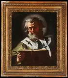 Franceso Solimeno, A Bishop Saint, Perhaps St. Nicholas of Bari, Oil on canvas