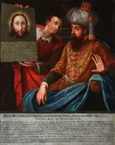 The Legend of King Abgar of Edessa and the Holy Visage by Italian School, Oil on canvas, offered Nov 2016