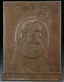 Albert Jaegers, Richard Wagner -, A relief bronze plaque