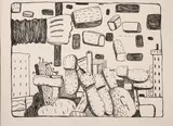 Philip Guston, The Street -, Lithograph