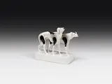 Wilhelm Bormann, Two standing greyhounds
