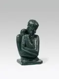 George Minne, Mother and Child, plaster, patinated; signed on the surface of the plinth: "G Minne"