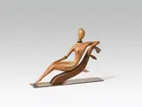 Lying Lady (Diana) by Franz Hagenauer, sold Nov 2018