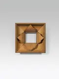 Dagobert Peche, Small frame, lime wood, carved, without gilding; with pencil inscribed on the reverse: "WW. 25"