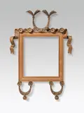 Dagobert Peche, Frame, lime wood, carved, without gilding; inscribed with pencil on the reverse: "W.W. 3"; small additions, professional glued