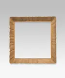 Otto Prutscher, Frame, lime wood, carved, without gilding; inscribed with pencil on the reverse: "F.P. 80"