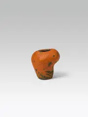 Jar by Kurt Ohnsorg, c. 1954, ceramics, red glazed, sold Jun 2018