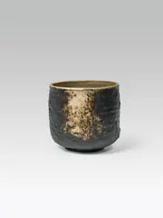 Jar by Kurt Ohnsorg, 1965-1970, ceramics, white and brown glazed, sold Jun 2018