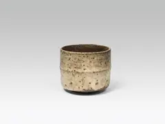Jar by Kurt Ohnsorg, 1965-1970, ceramics, white and brown glazed, sold Jun 2018