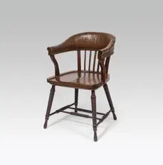 Adolf Loos, Armchair, mahogony, leather, brass rivets