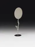 Free standing mirror with a standing lady by Karl Hagenauer, offered Jun 2018