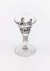 Ignaz Preissler, Liqueur glass with horses